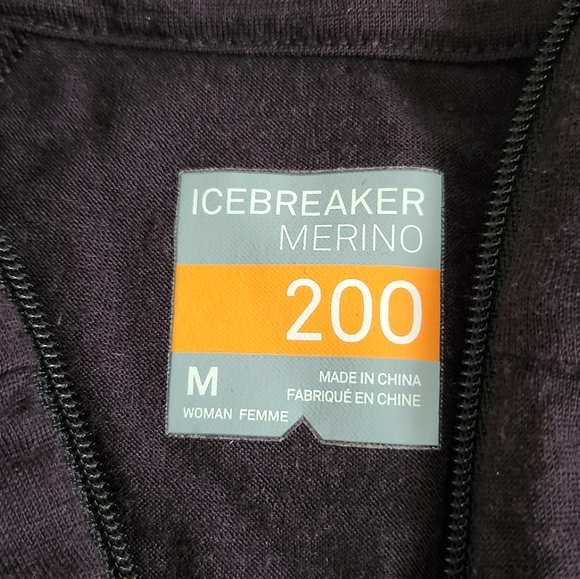 Icebreaker Merino 200 Oasis Half Zip – Women’s M - Picture 5 of 5